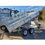 10ft x 7ft Hydraulic Tipping Flat Bed Trailer